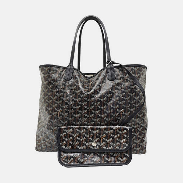 Saint Louis PM Coated Canvas Black