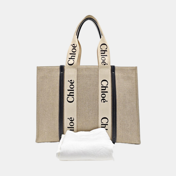 Woody Large Canvas Beige
