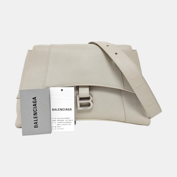 Downtown Small Calfskin Beige
