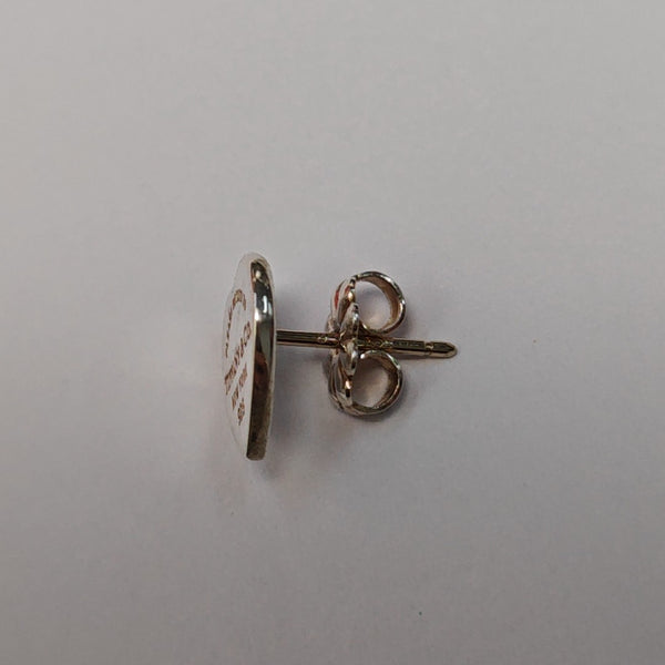 Return To Tiffany 925 Sterling Silver Stud Earrings