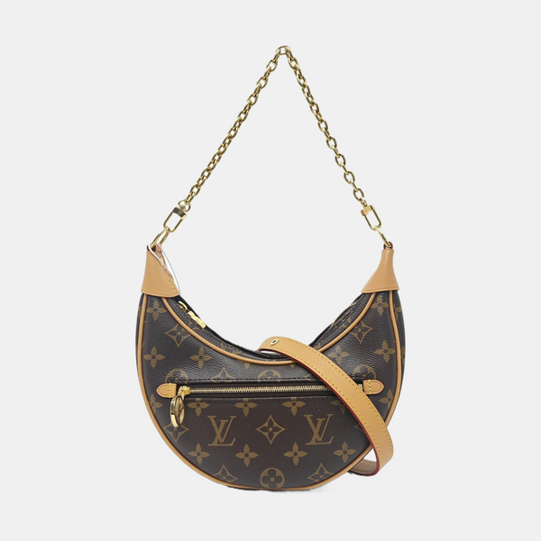 LOOP Monogram Coated Canvas Brown