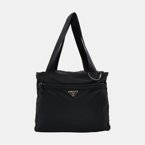 Nylon Tote Bag Black