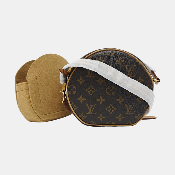 BOITE CHAPEAU PM Monogram Coated Canvas Brown
