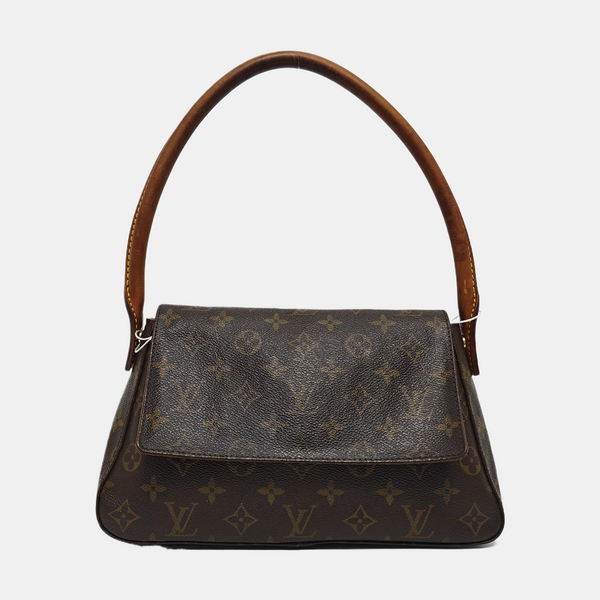 LOOPING PM Monogram Coated Canvas Brown