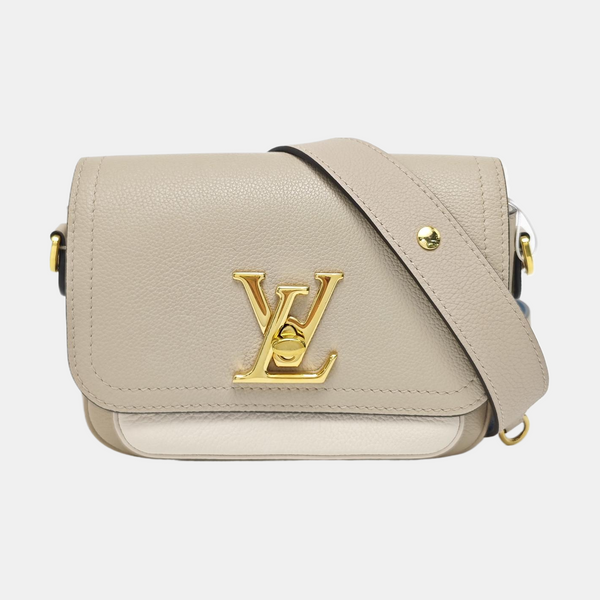 LOCKME TENDER Mini Calfskin Beige