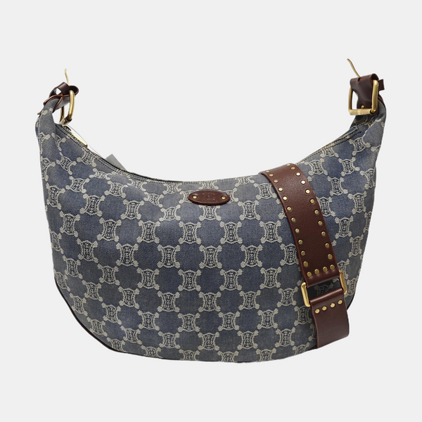 Canvas Shoulder Bag Blue