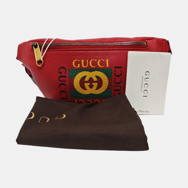 Print Small Calfskin Red