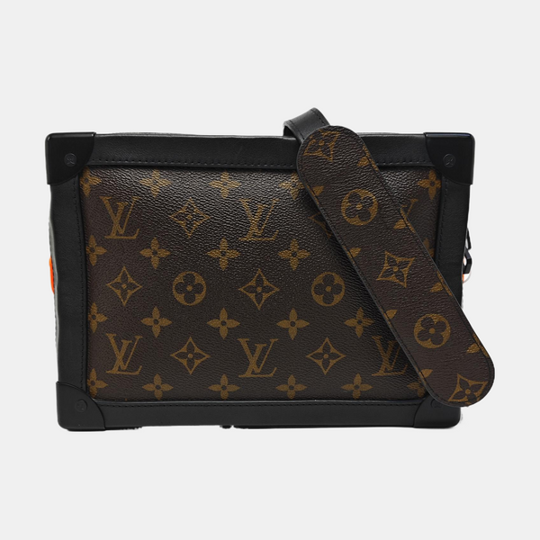SOFT TRUNK Monogram Coated Canvas Brown