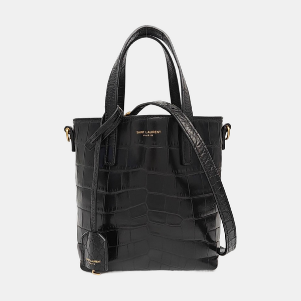 Calfskin Shoulder Bag Black