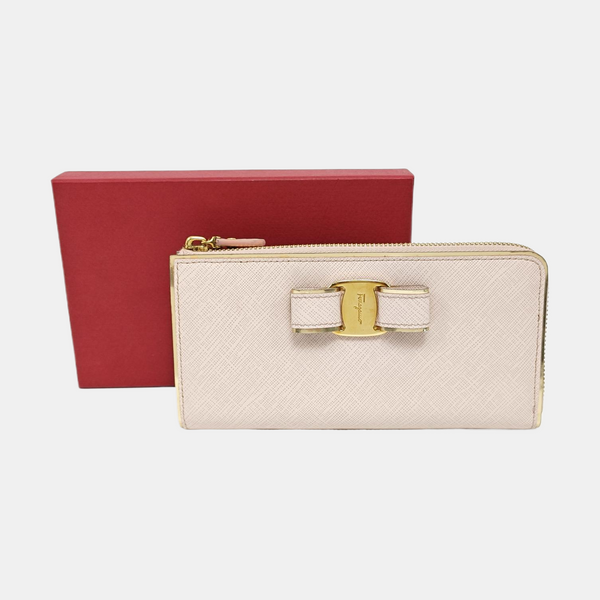 Vara Calfskin Pink Wallet