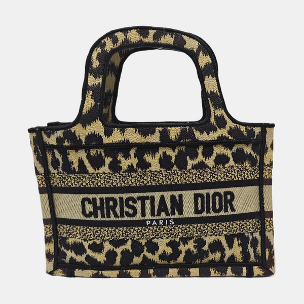 Book Tote Mini Fabric Yellow