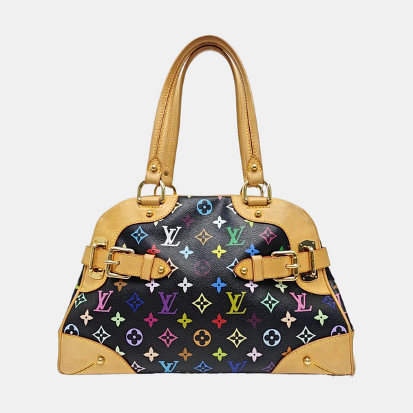 LV × TM CLAUDIA Monogram Coated Canvas Black