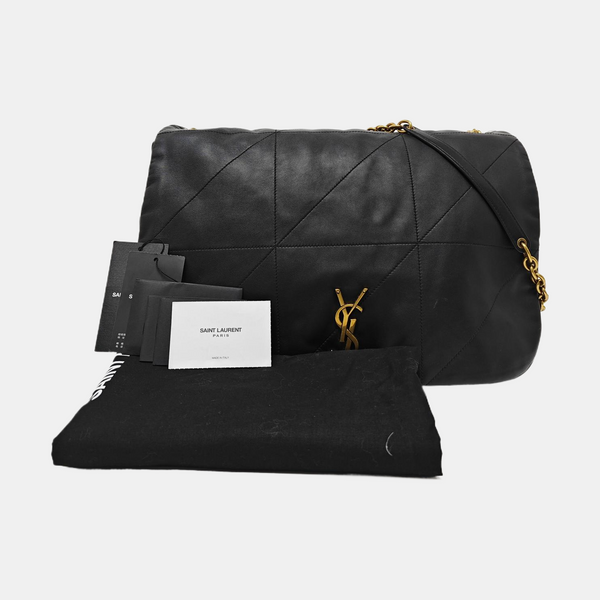 JAMIE 4.3 Quilted Lambskin Black