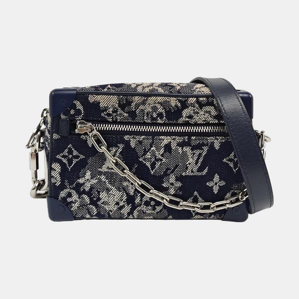 SOFT TRUNK Mini Monogram Denim Blue