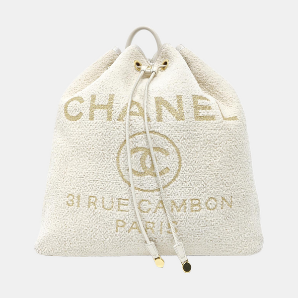 DEAUVILLE Small Fabric White