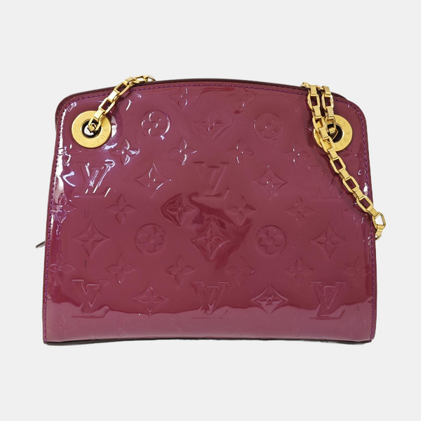 Patent Leather Crossbody Bag PM Purple
