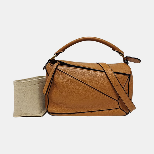 Puzzle Small Calfskin Brown
