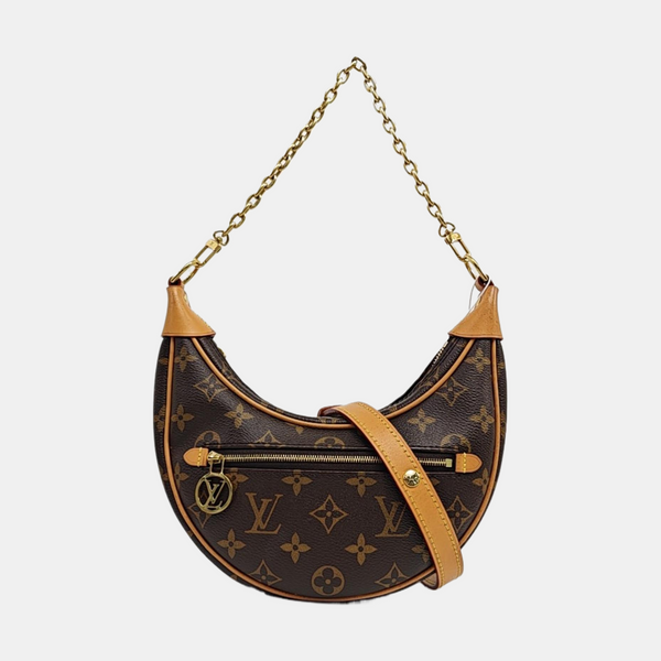 LOOP Monogram Coated Canvas Brown