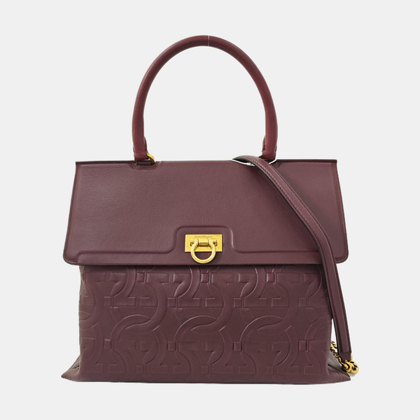 Trifolio Medium Calfskin Red