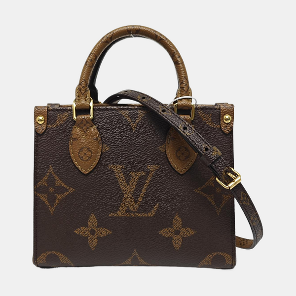 ONTHEGO BB Monogram Coated Canvas Brown