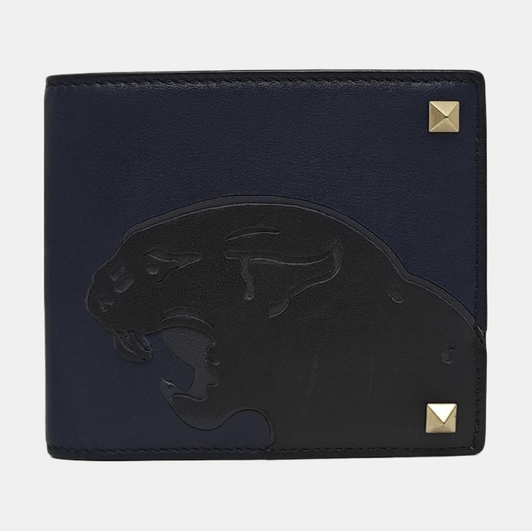 Calfskin Wallet Blue