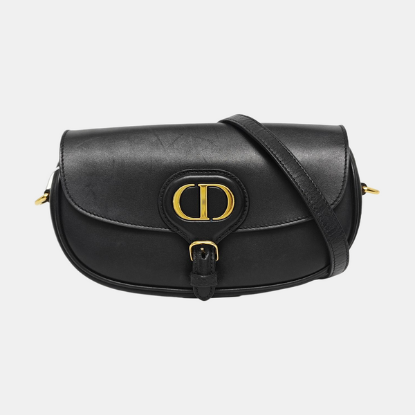 Authenticated pre-owned Bobby Calfskin Black - Shoulder Bag at Looply