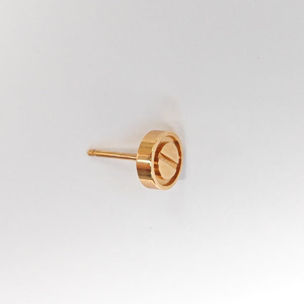 LOVE 18k Rose Gold Stud Earrings
