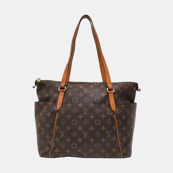 TOTALLY Monogram Coated Canvas Brown