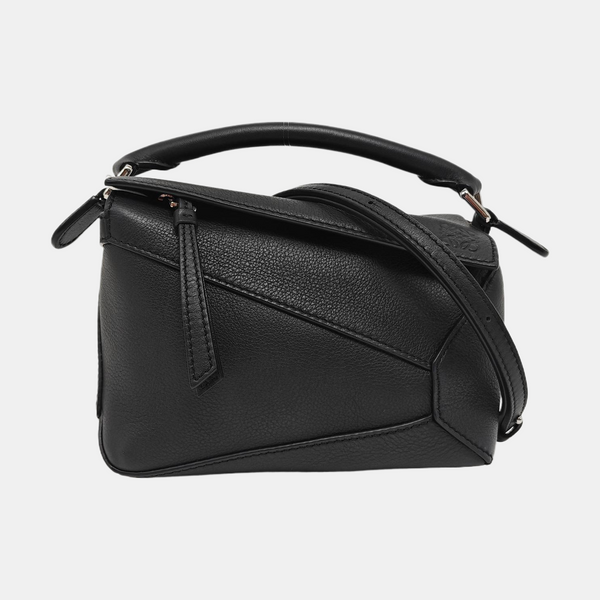 Puzzle Mini Calfskin Black