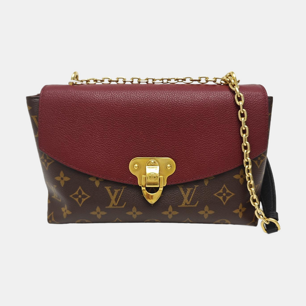 SAINT PLACIDE Monogram Coated Canvas Brown