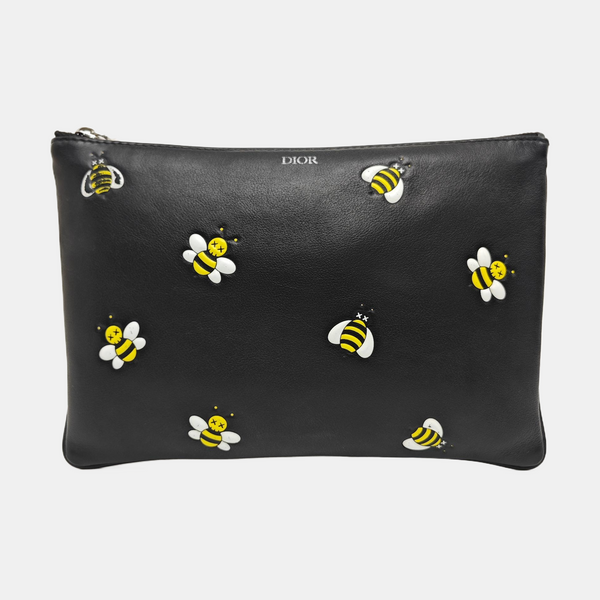 Calfskin Clutch Black