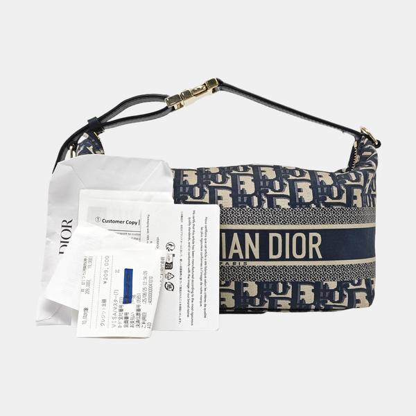 Diortravel Nomad Medium Canvas Blue