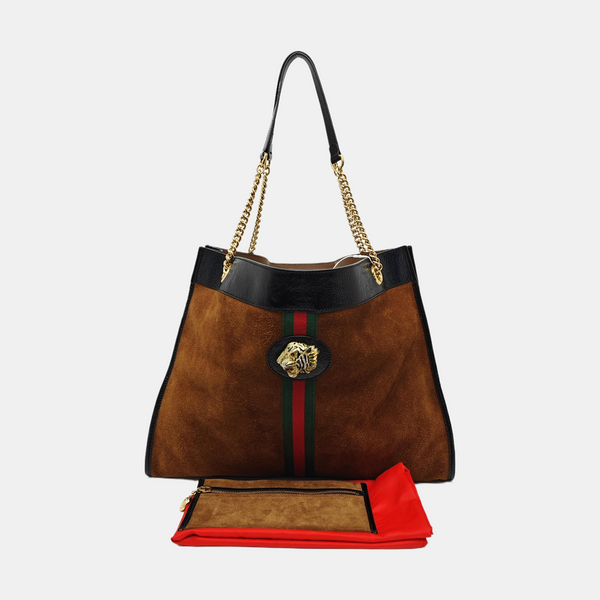 Rajah Large Suede Brown
