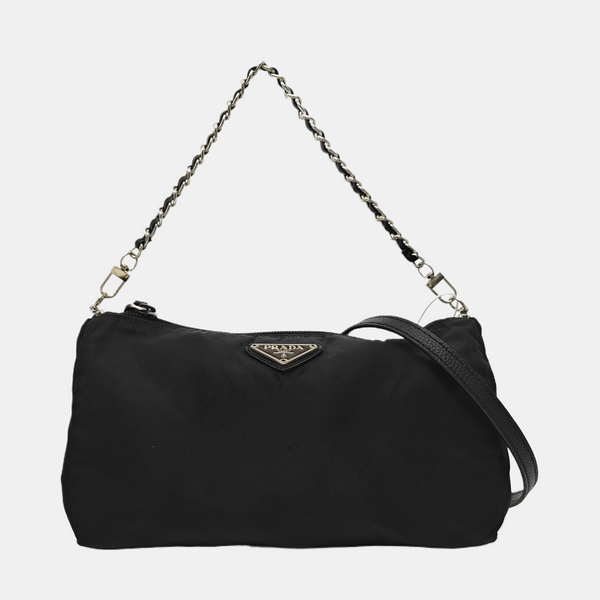 Nylon Clutch Black