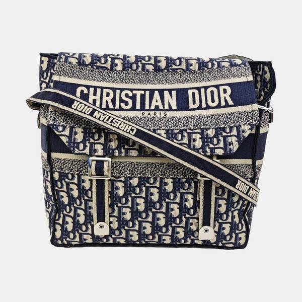 Diorcamp Oblique Canvas Blue