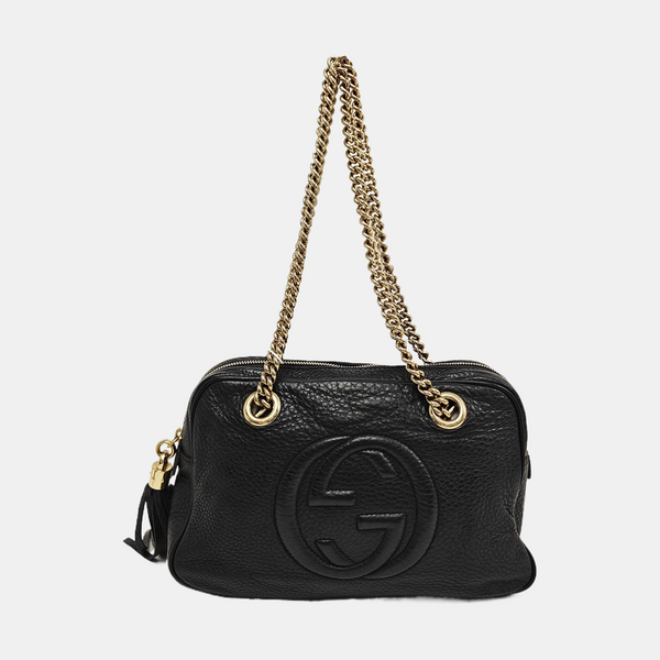 Soho Medium Calfskin Black