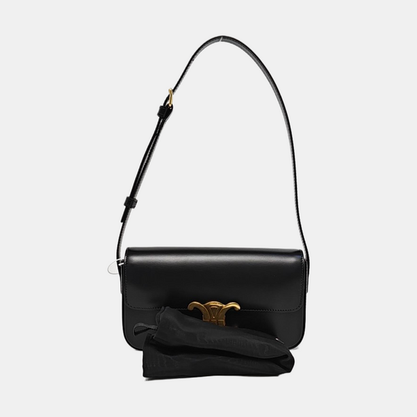 TRIOMPHE Small Calfskin Black