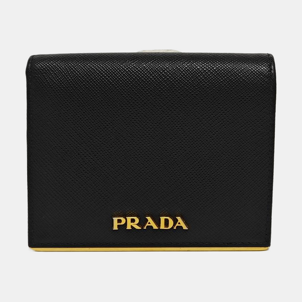 Calfskin Wallet Black