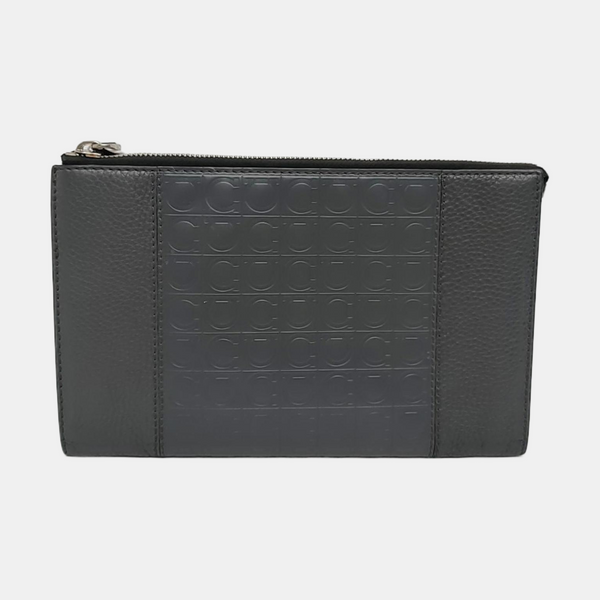 Gancini Calfskin Gray