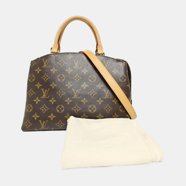 PALAIS PM Monogram Coated Canvas Brown