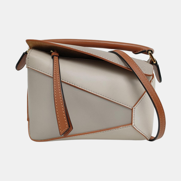 Puzzle Mini Calfskin Multicolor
