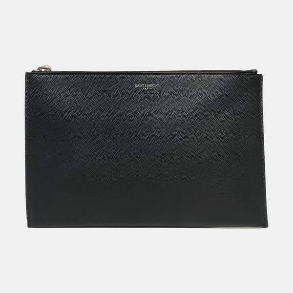 Calfskin Clutch Black