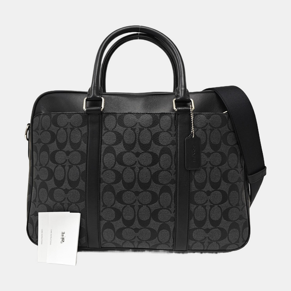 METROPOLITAN Monogram Coated Canvas Gray
