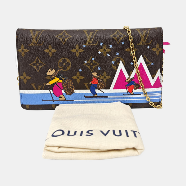 WEEK-END Monogram Coated Canvas Brown
