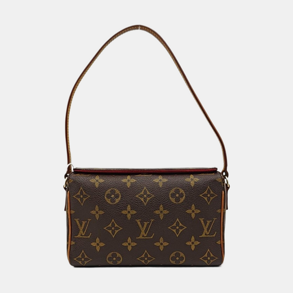 RECITAL Monogram Coated Canvas Brown