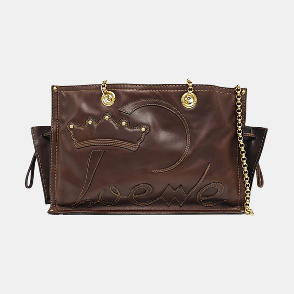 Calfskin Tote Bag Brown