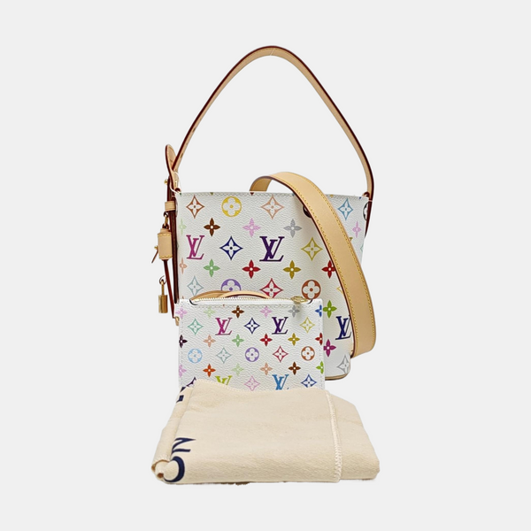 LV × TM ALL IN BB Monogram Coated Canvas White
