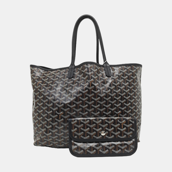 Saint Louis PM Coated Canvas Black