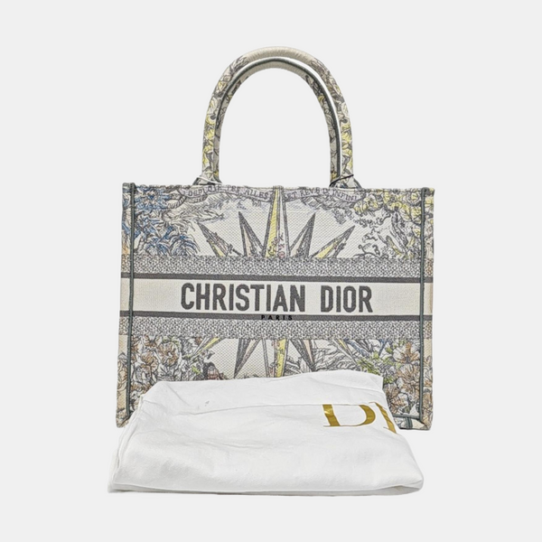Book Tote Medium Fabric Gray