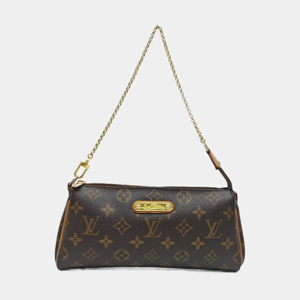 EVA Monogram Coated Canvas Brown
